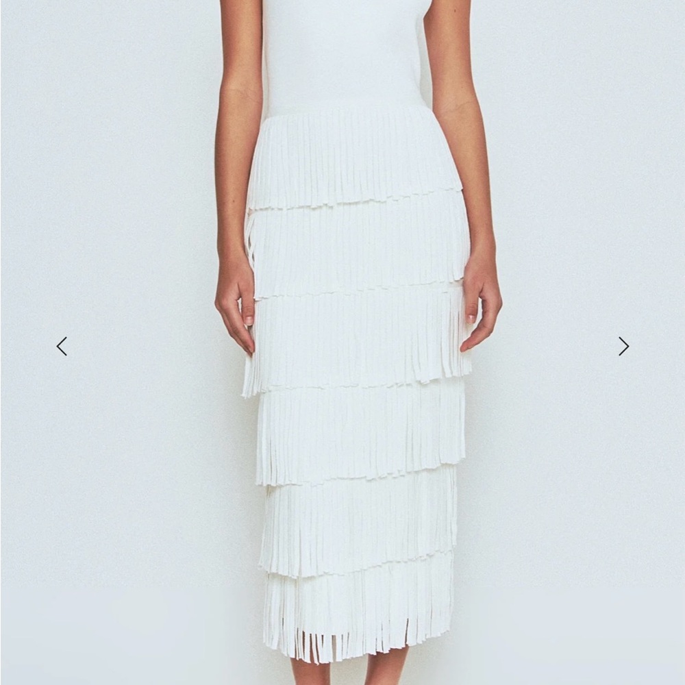 Endless Rose Knit Fringe Long Dress